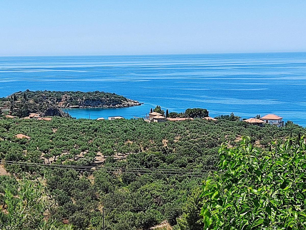 Villa Athina'S Stone House In Kardhamili Exterior foto