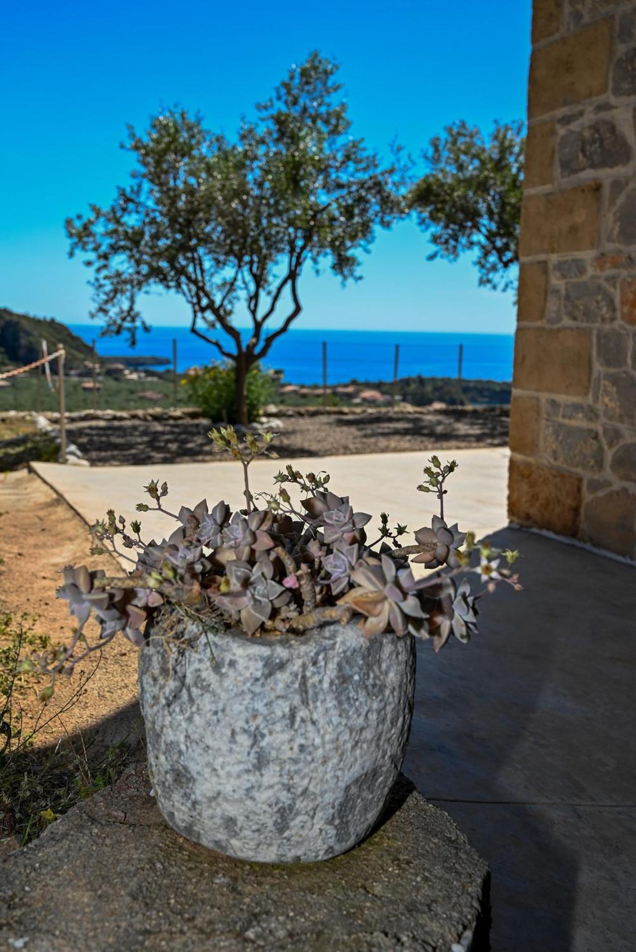 Villa Athina'S Stone House In Kardhamili Exterior foto