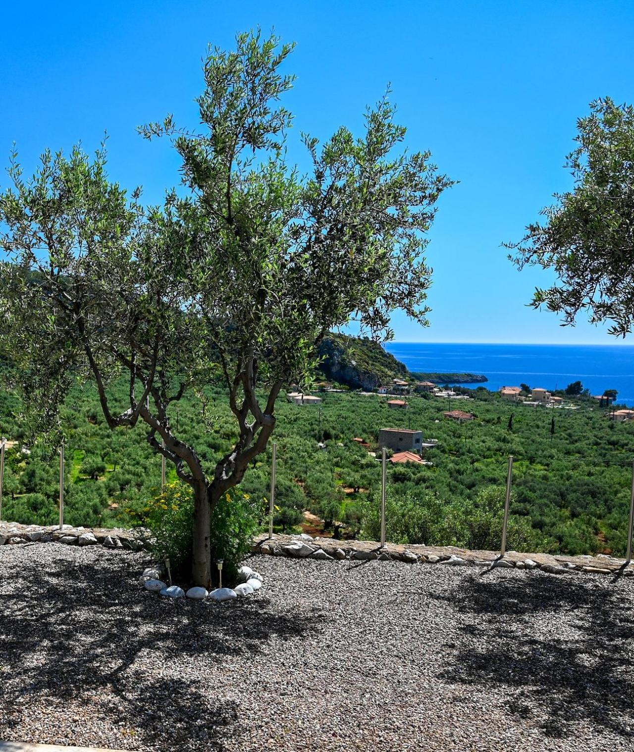 Villa Athina'S Stone House In Kardhamili Exterior foto