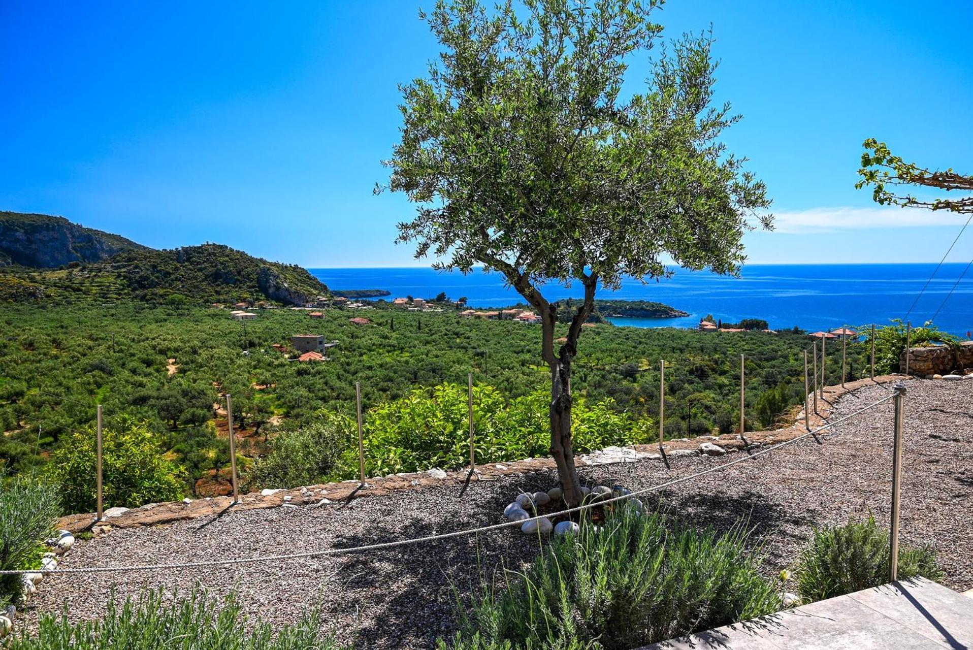 Villa Athina'S Stone House In Kardhamili Exterior foto